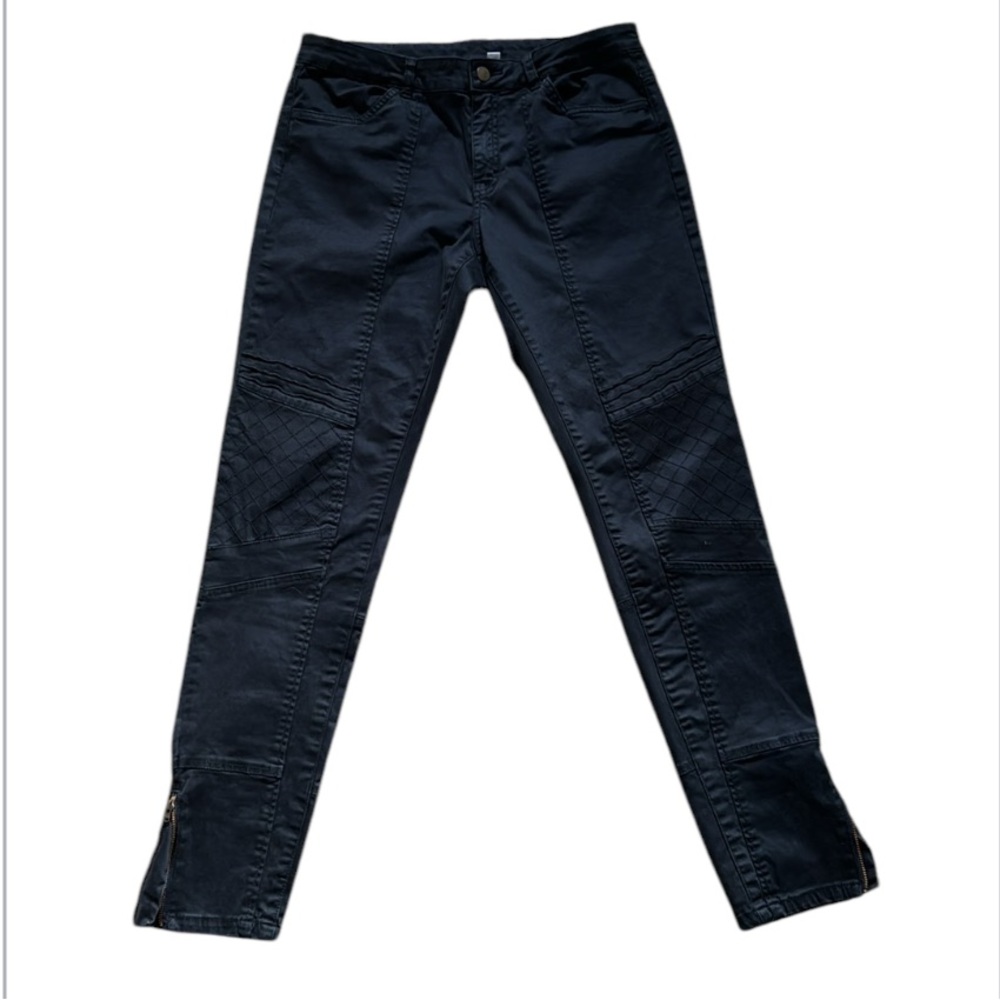 bp Dark Blue Moto Skinny Pants - Picture 6 of 10
